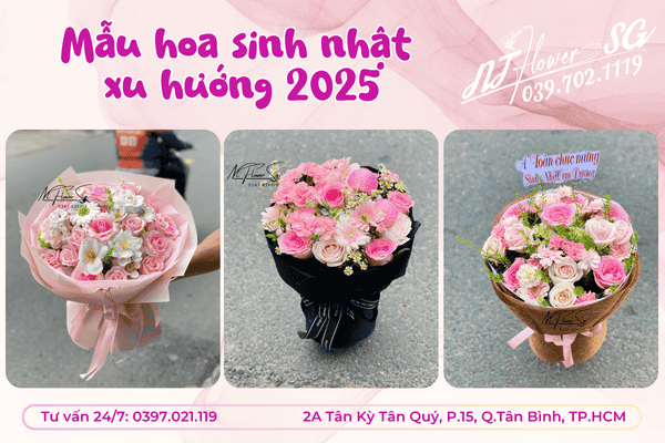 Đặt hoa sinh nhật giao nhanh tại Tân Bình